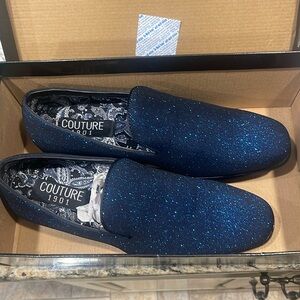 New Royal Blue Sparkle Fashion Shoes